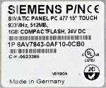 Siemens 6AV7843-0AF10-0CB0